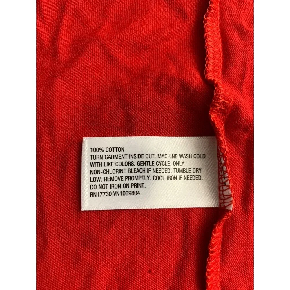 Wondershop Womens Cookie Crew Red Short Sleeve T-Shirt Christmas Top Size Large - Picture 11 of 11